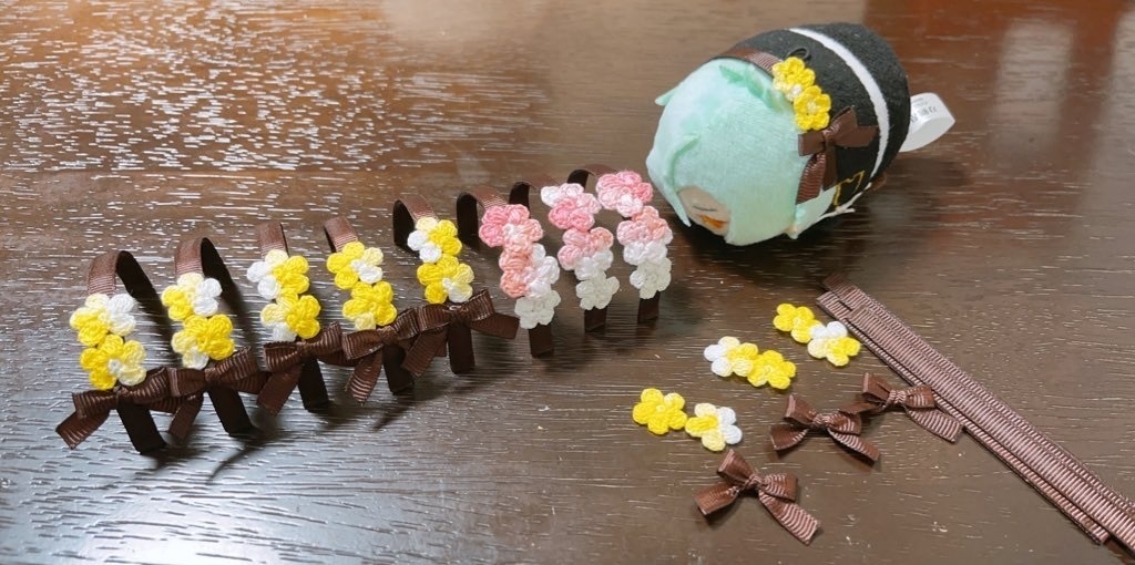 もちマス用 髪飾り