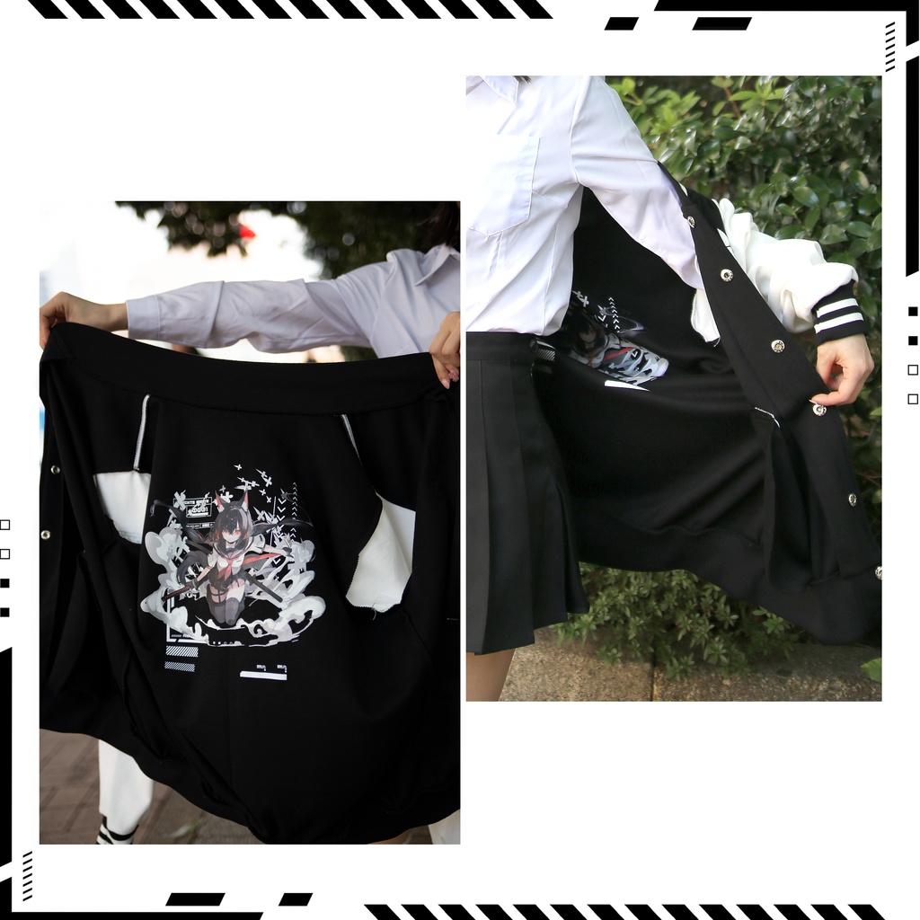 紅眼騎士団デザイン・スタジアムジャンパー【春・初夏・秋用薄手】