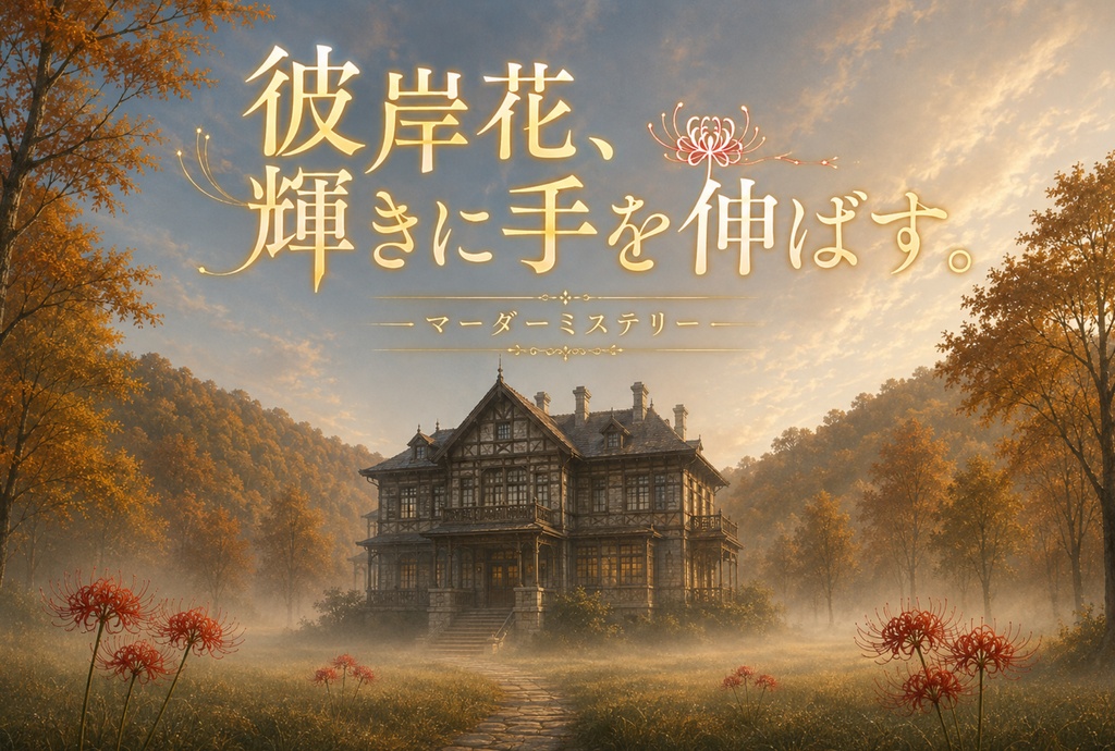 マーダーミステリー「彼岸花、輝きに手を伸ばす。」