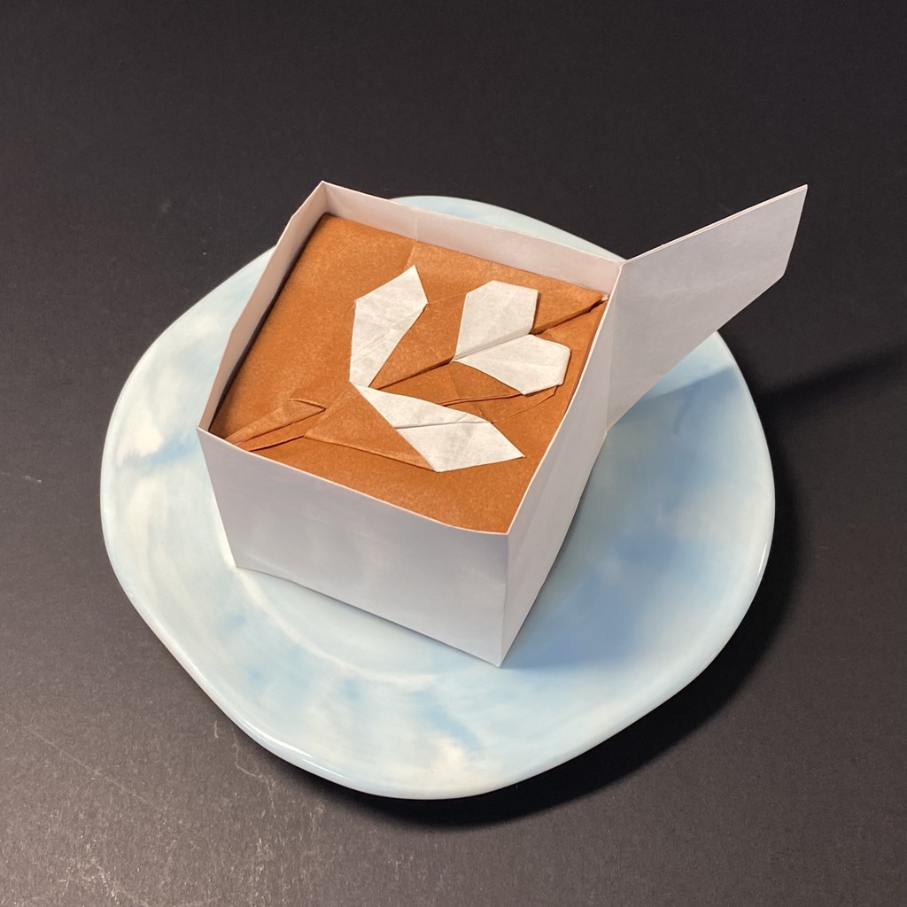 Origami Latte art