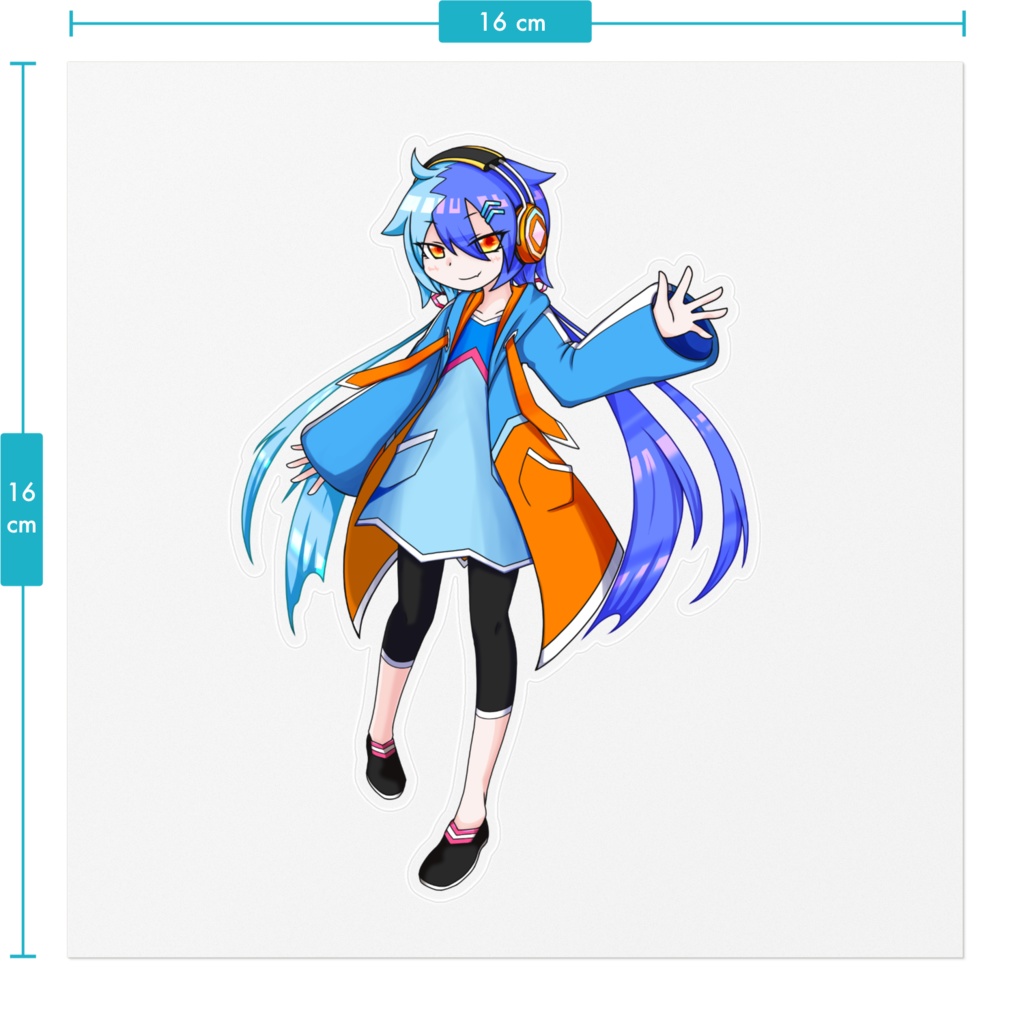 WAVEAT ReLIGHT V2 レイリエッタ ウェイブフィールド (レリィ) ステッカー