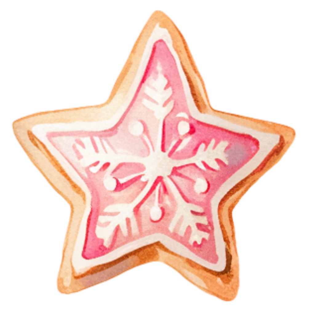 水彩風アンティーク調クリスマスクリップアートセット(全20点・背景透過PNG/商用利用可)