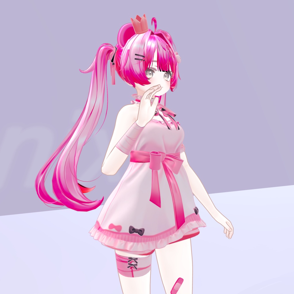 そっと手を振るアイドルのあいさつモーション Vol.11