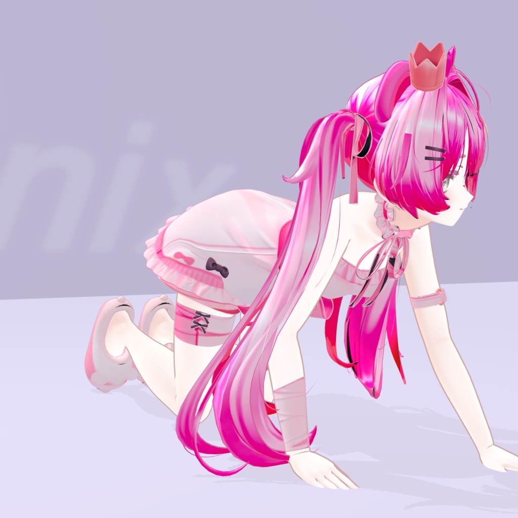 はいはいで近づく甘えんぼアイドルの癒しモーション Vol.19