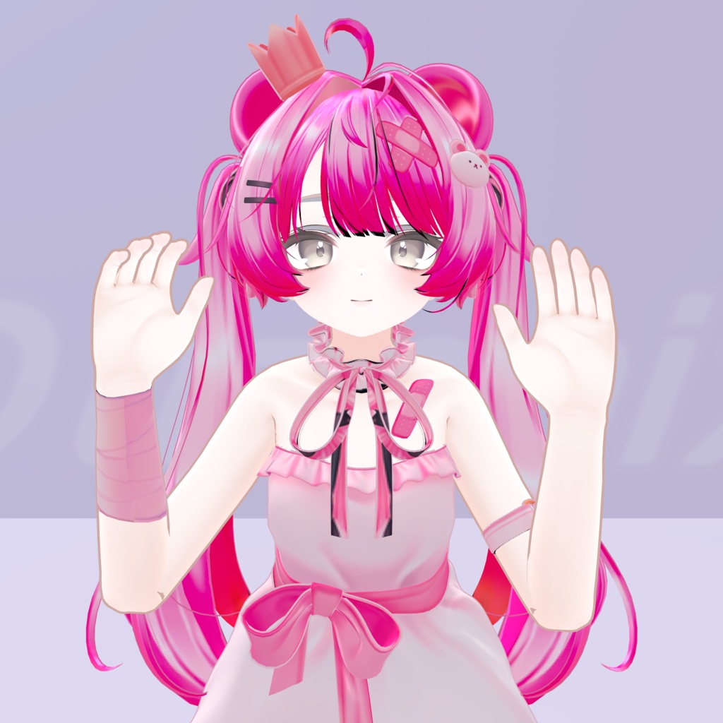 小さく驚くアイドルのリアクションモーション Vol.7