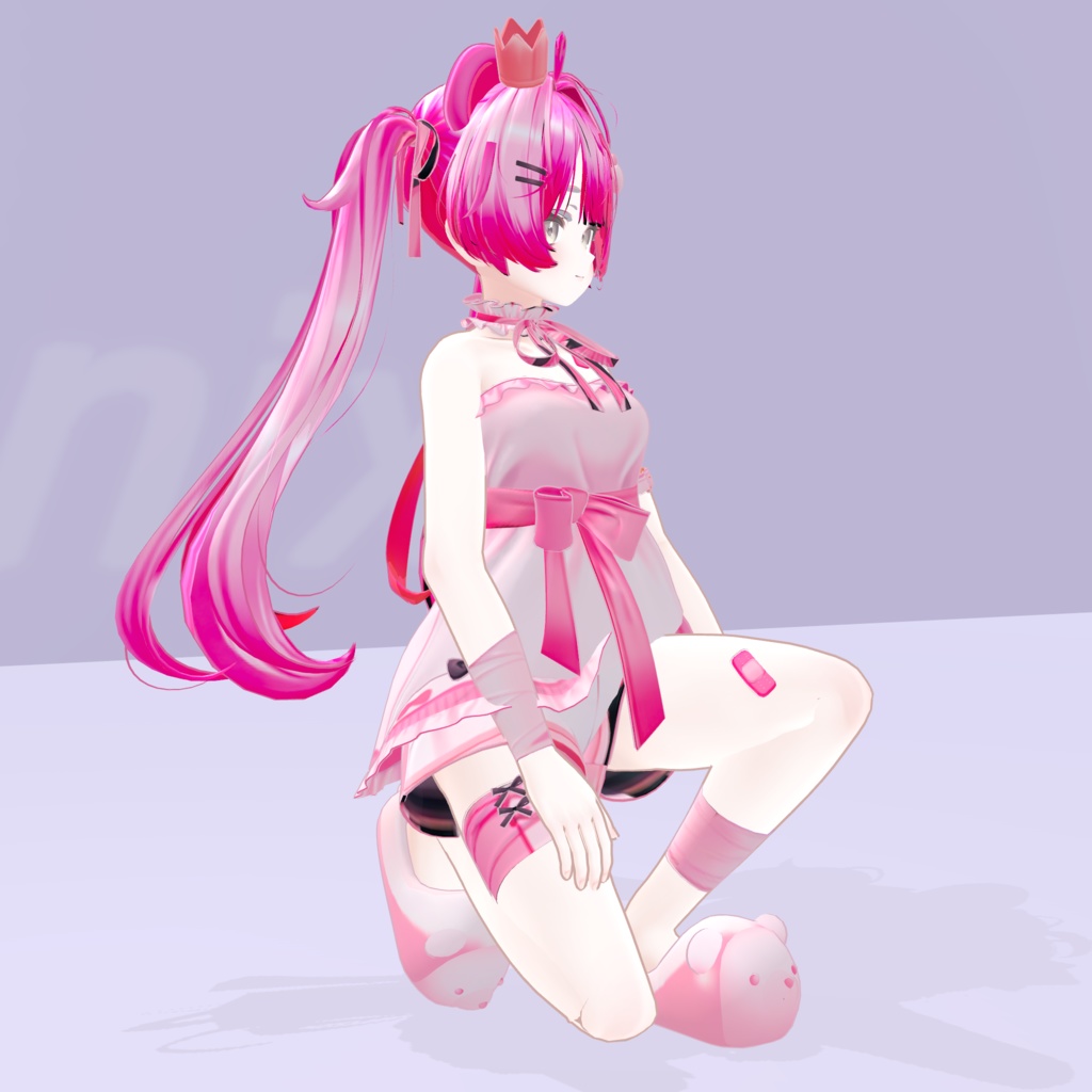 そっとひざまずくアイドルのやさしいモーション Vol.9