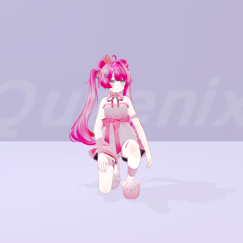 そっとひざまずくアイドルのやさしいモーション Vol.9