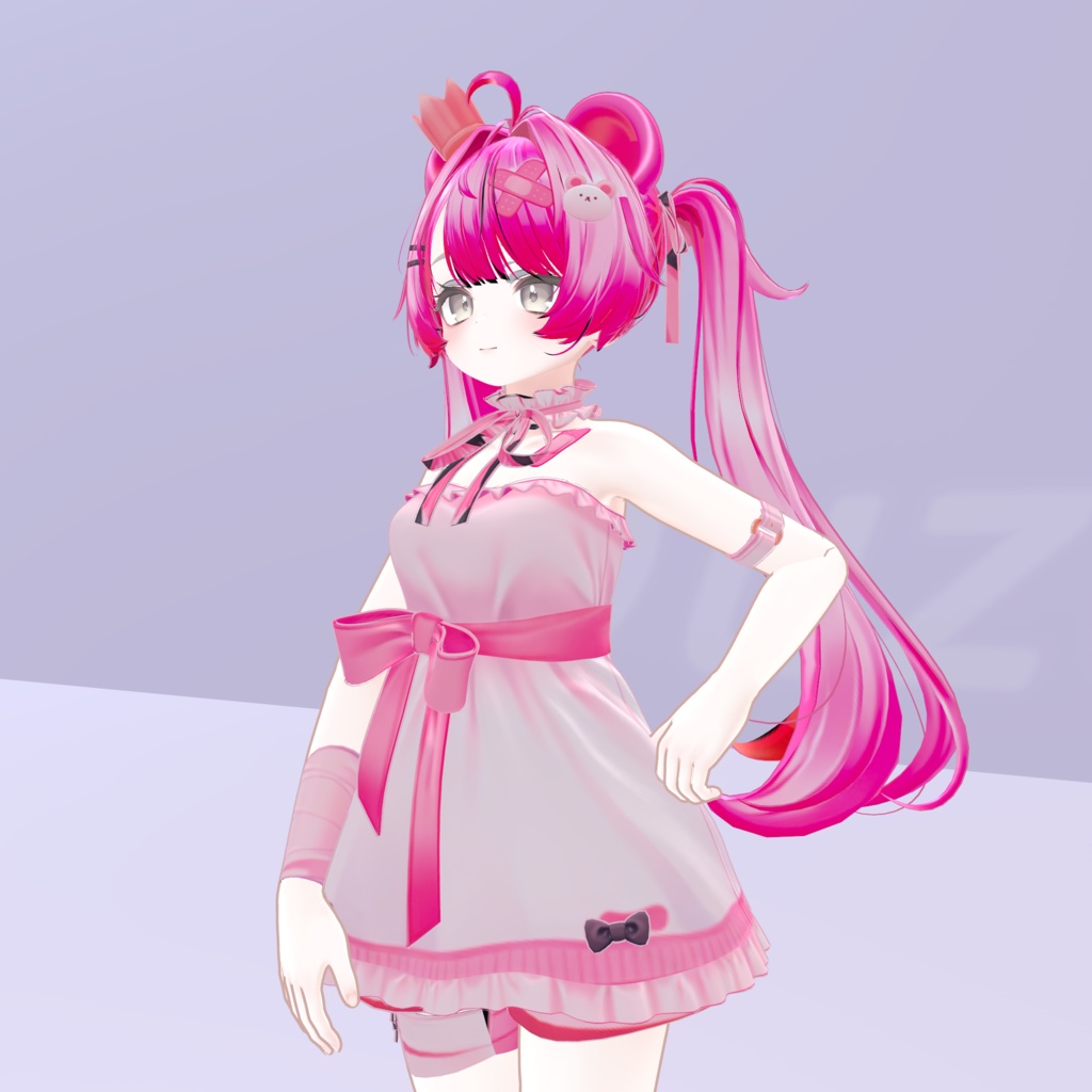 リラックスした生命感の立ちアイドルモーション Vol.2