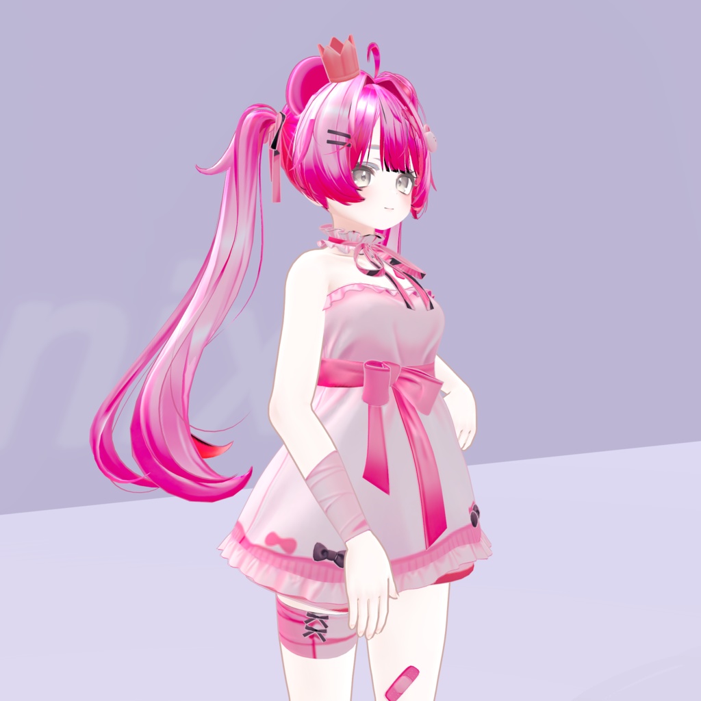 リラックスした生命感の立ちアイドルモーション Vol.2