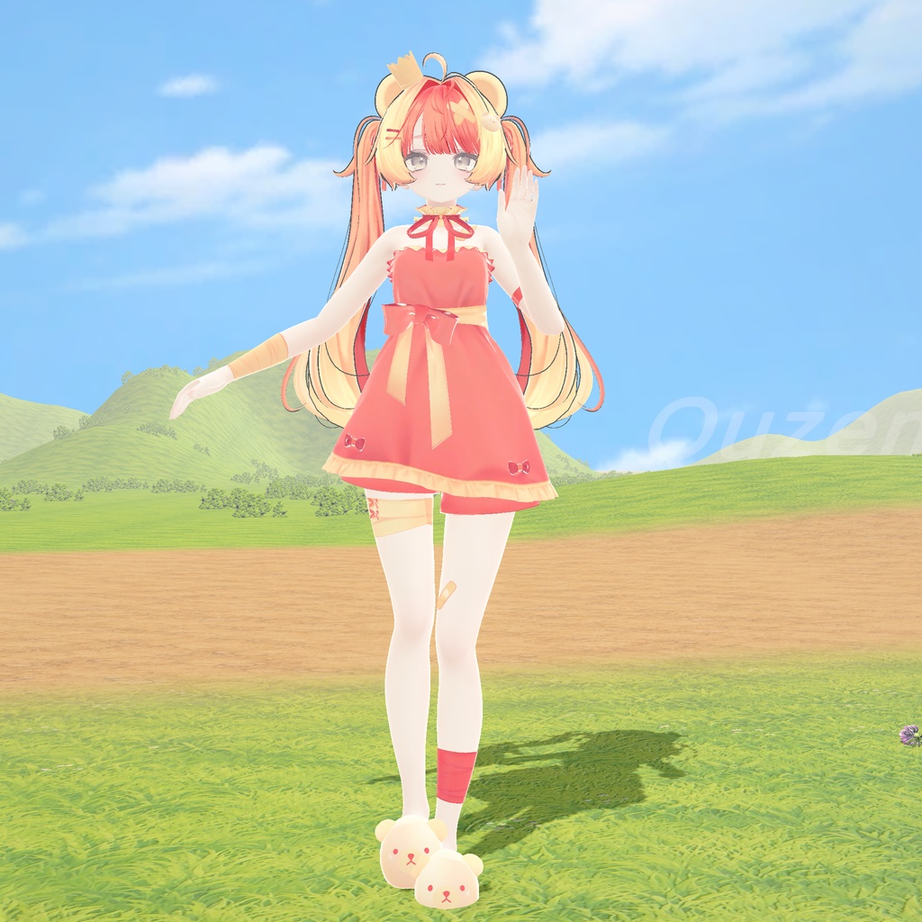 そっと手を上げる、さりげない生命感の立ちアイドル Vol.23