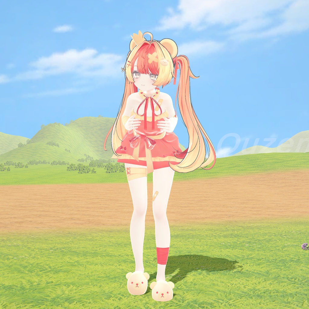 少し身を乗り出す、さりげない生命感の立ちアイドル Vol.25