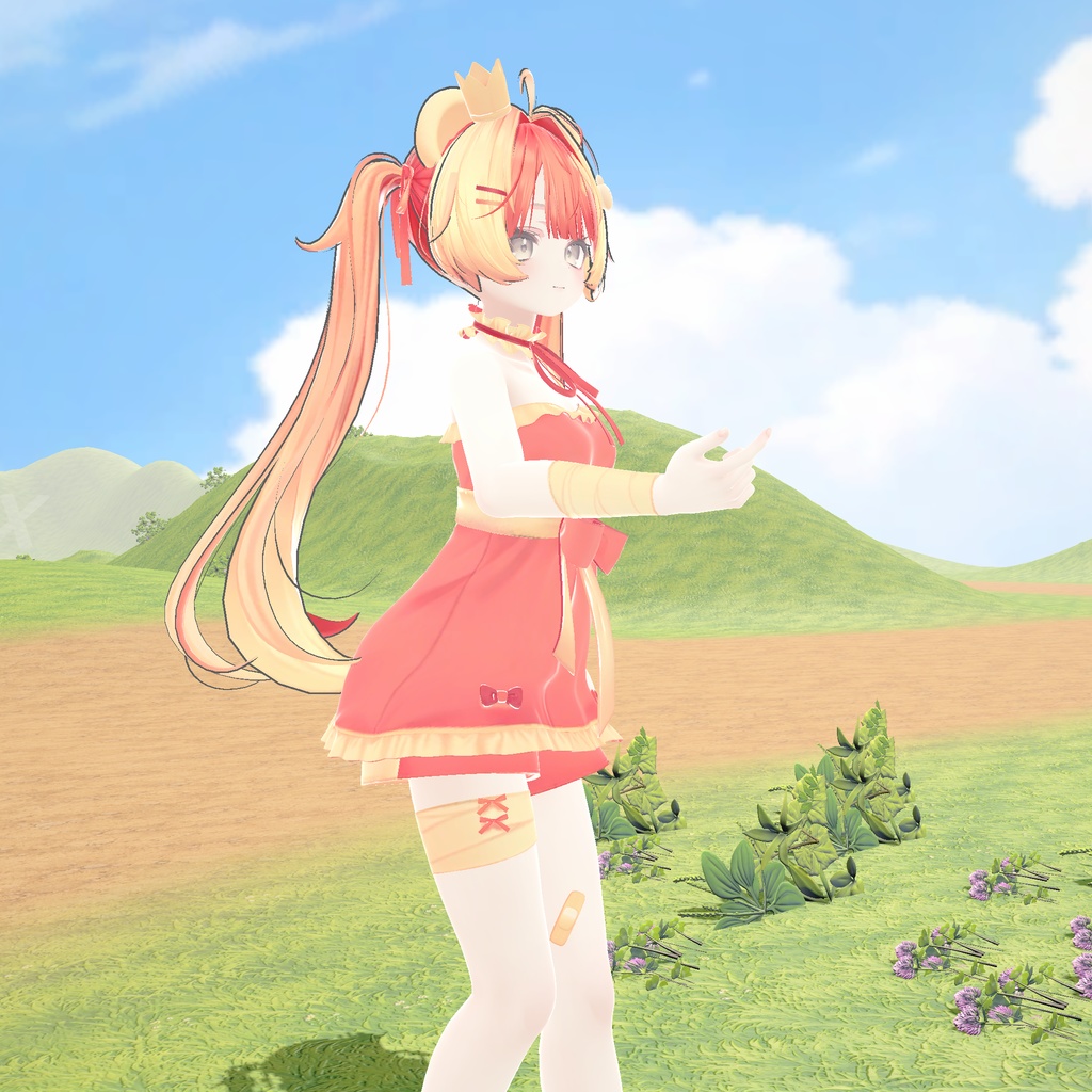 そっと手を差し出す、さりげない生命感の立ちアイドル Vol.29