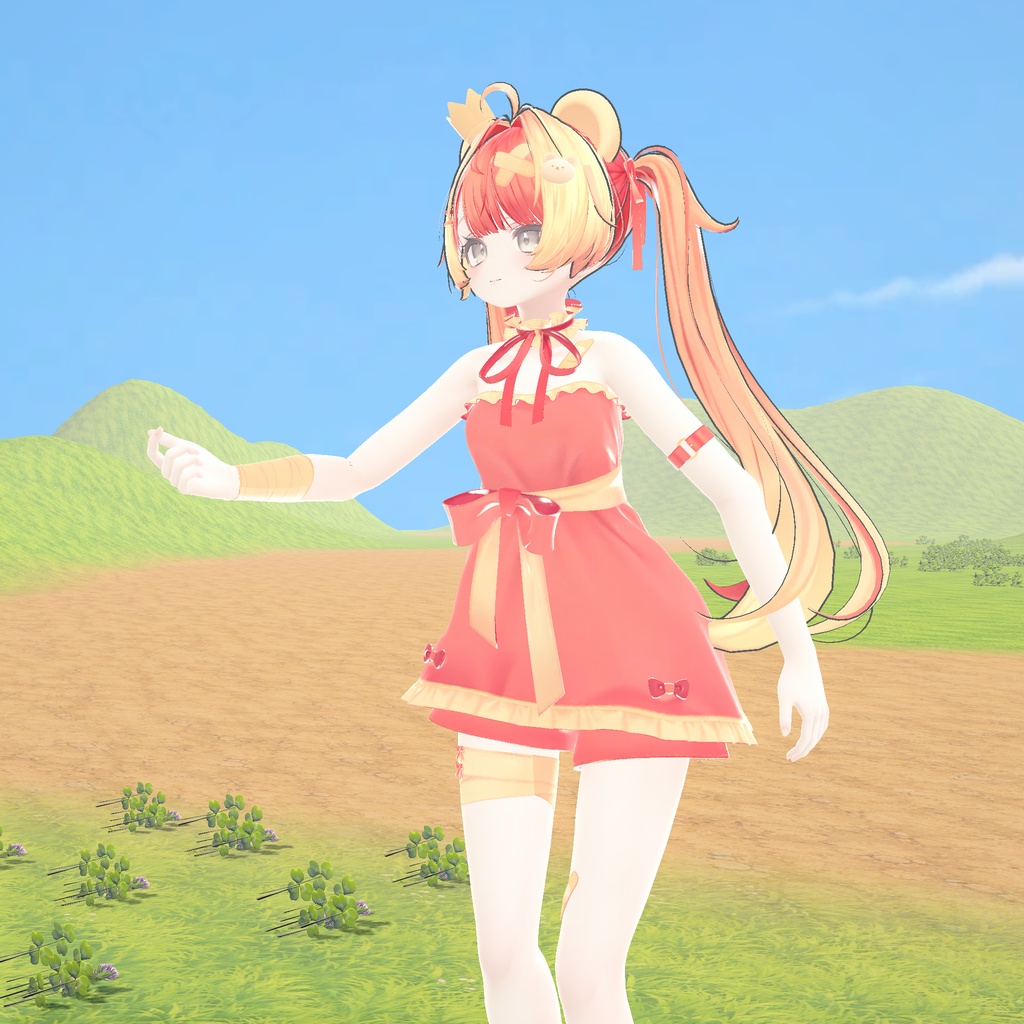 そっと手を差し出す、さりげない生命感の立ちアイドル Vol.29