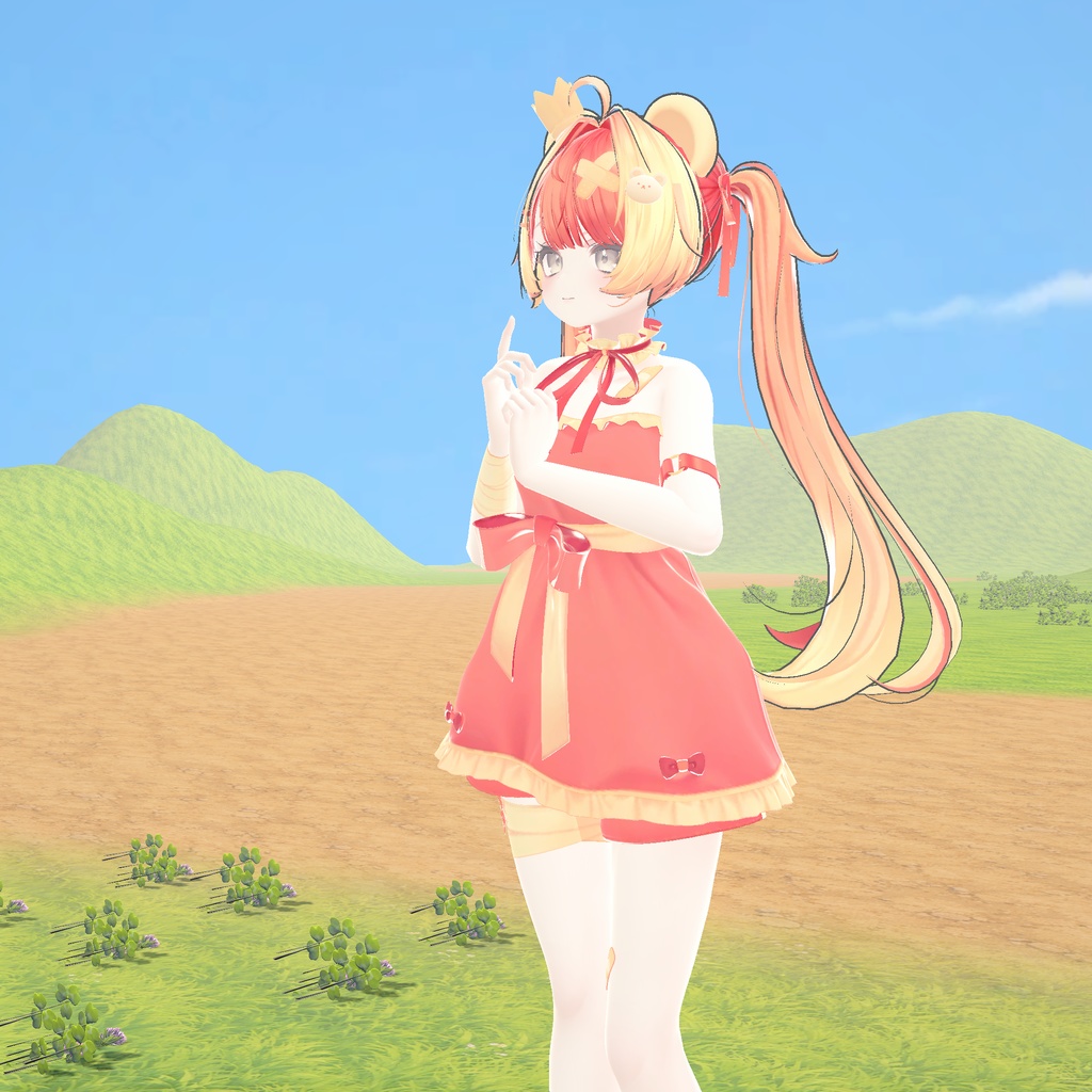 指を立てて伝える、さりげない生命感の立ちアイドル Vol.31