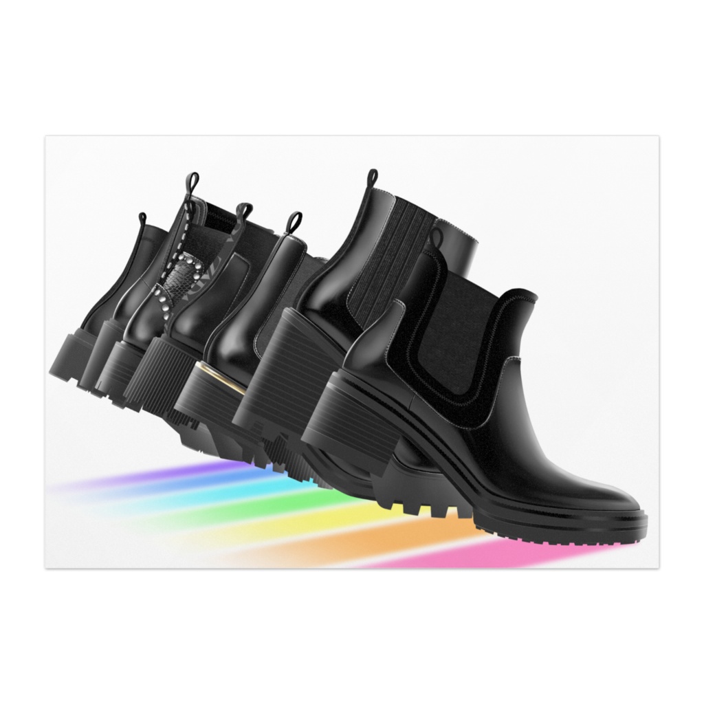 ポスター アンクルブーツ