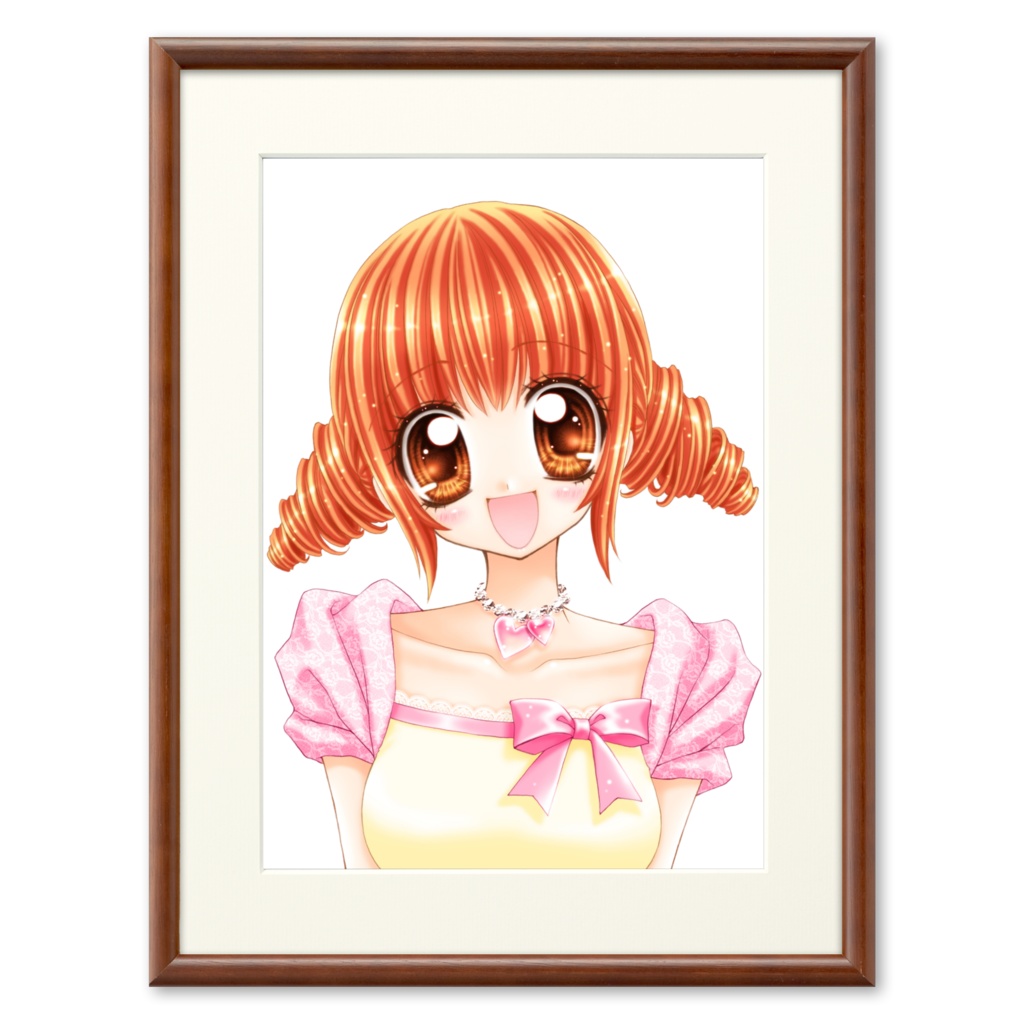 額装付き高精彩複製原画 桜ノ宮心菜