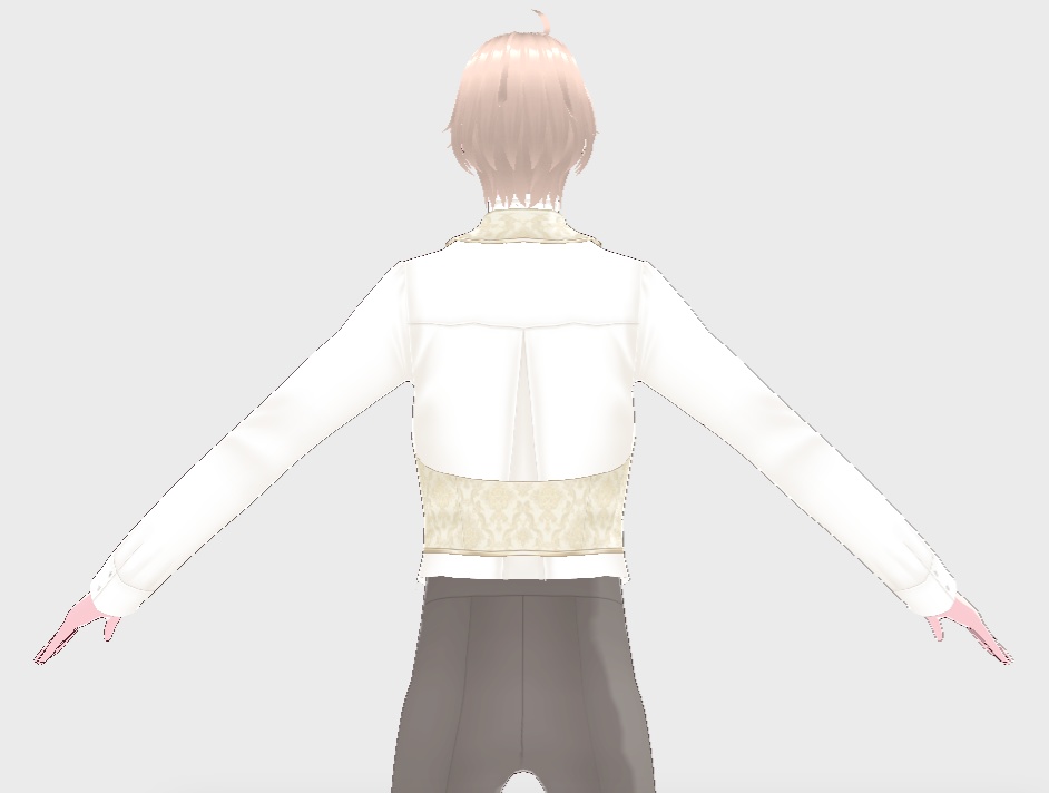 VRoid用19世紀紳士服5点セット