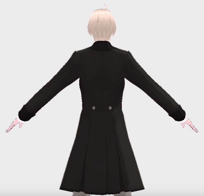 VRoid用19世紀紳士服5点セット