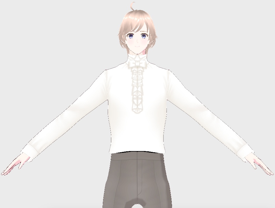 VRoid用19世紀紳士服5点セット