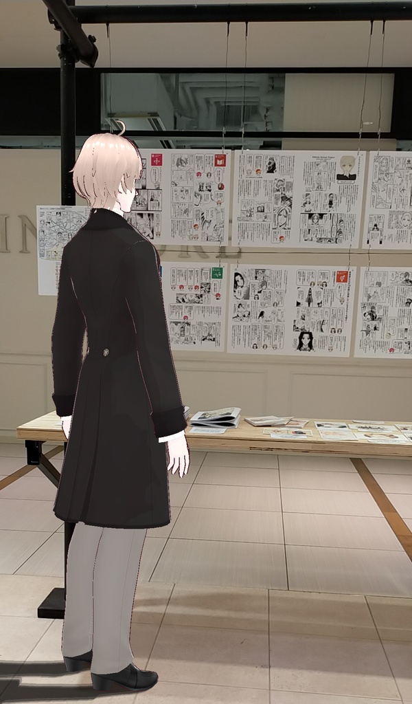 VRoid用19世紀紳士服5点セット