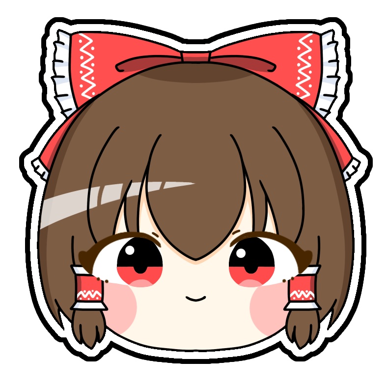 東方project お顔アクリルバッジ