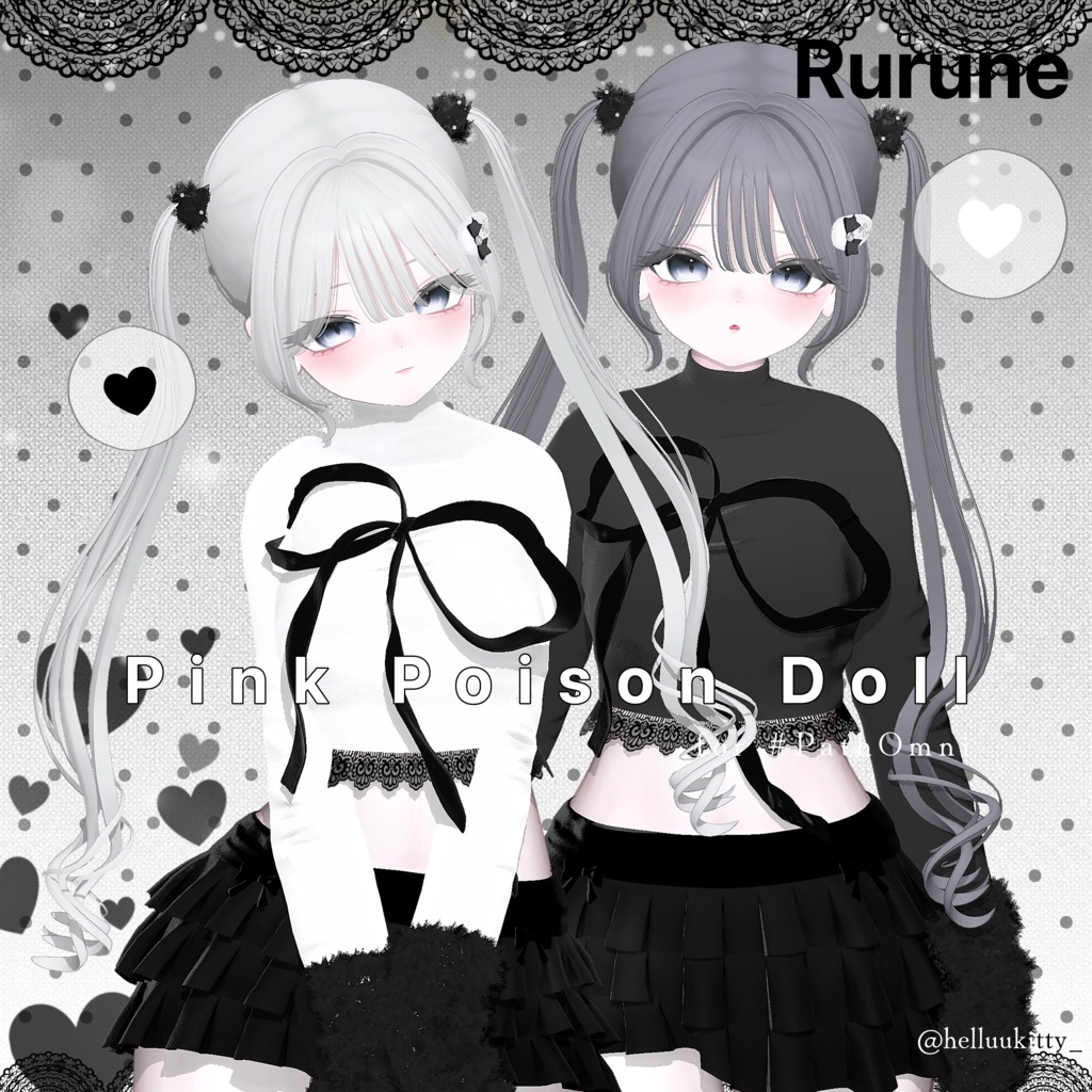 SALE🎀11アバター対応🩷Pink Poison Doll〈MA対応〉