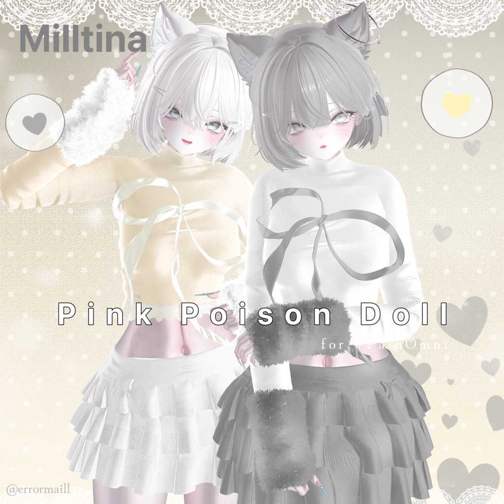 SALE🎀11アバター対応🩷Pink Poison Doll〈MA対応〉