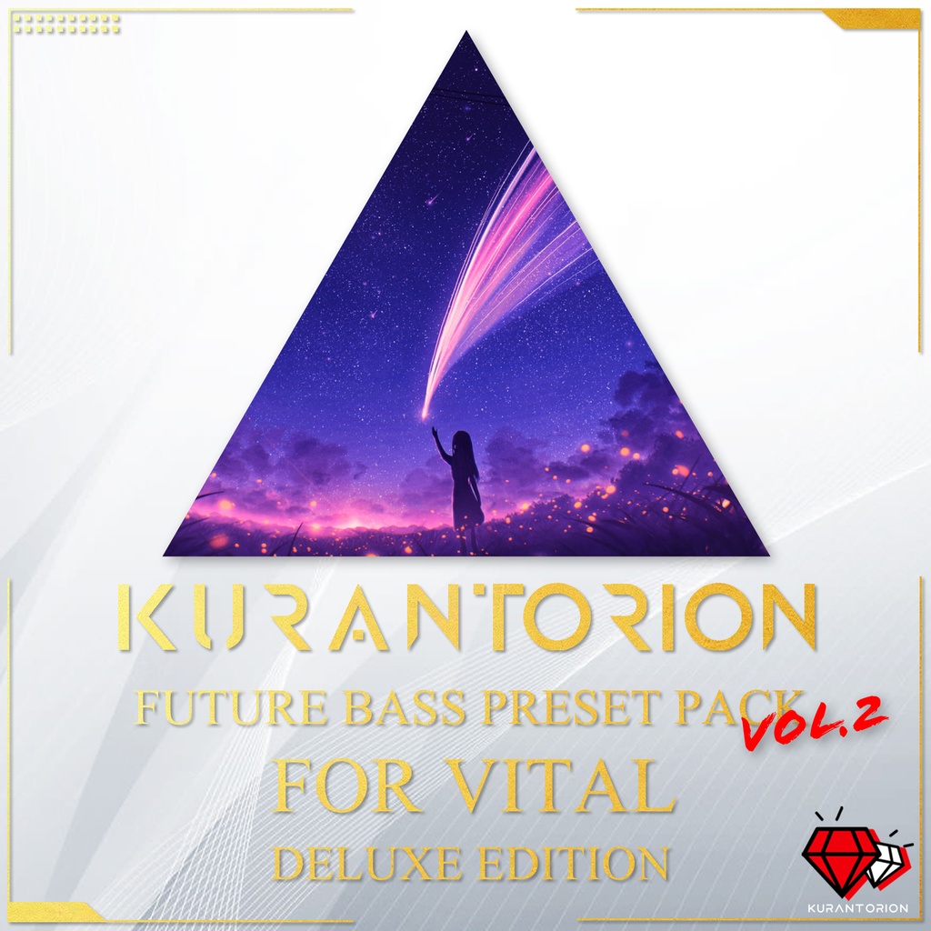 KURANTORION FUTURE BASS PRESET PACK Vol.2 FOR VITAL