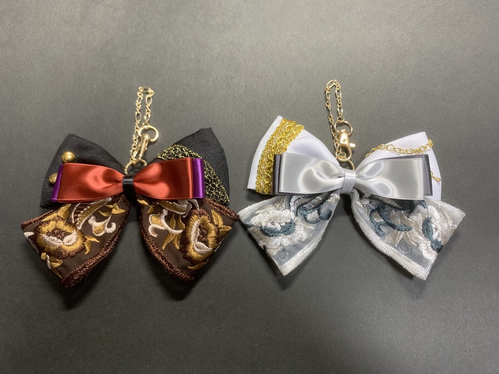 双騎出陣イメージ 鶴丸国永/大倶利伽羅リボンバッグチャーム