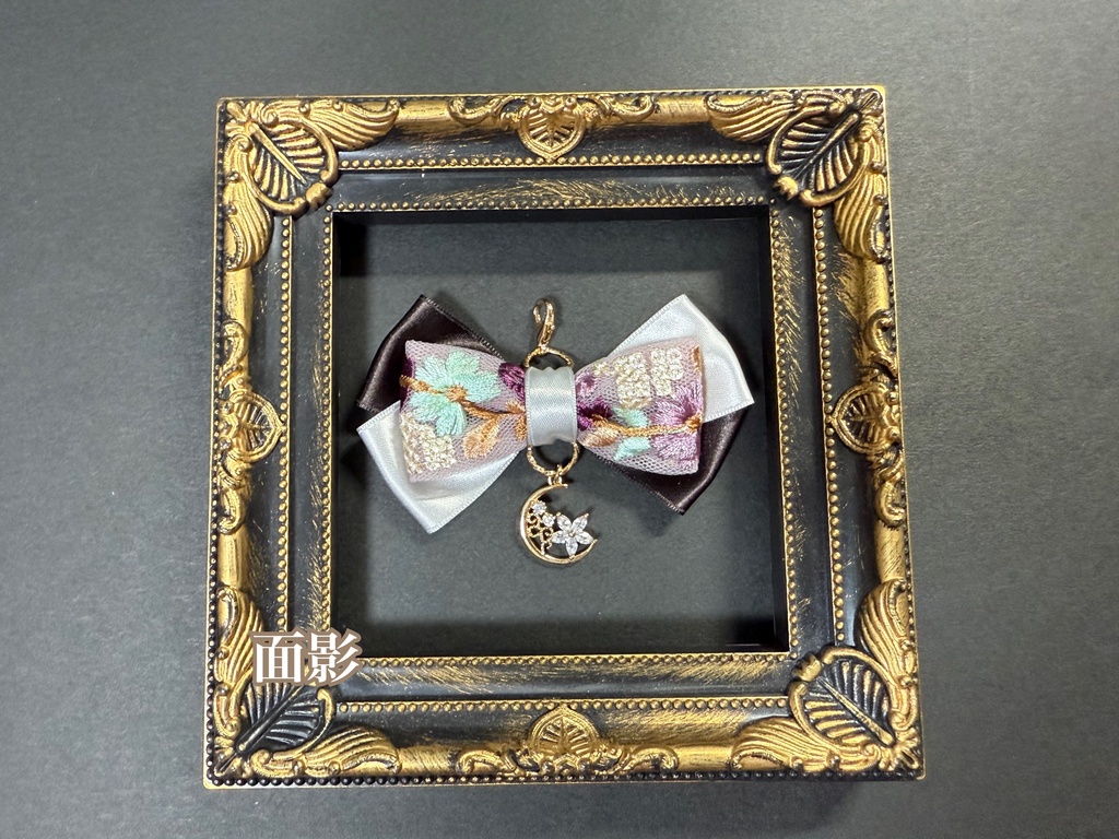 刺繍ミニリボンチャーム