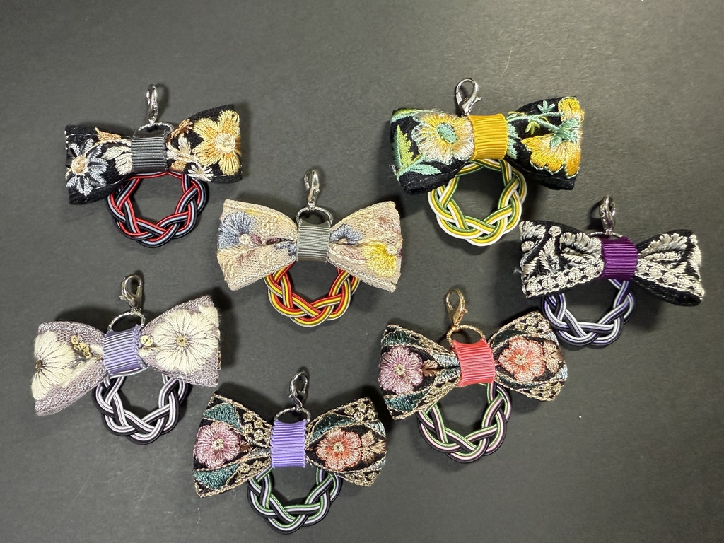 水引刺繍リボンチャーム➄