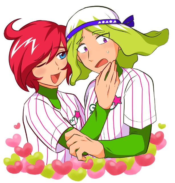 アクリルキーホルダー　涼風×城井