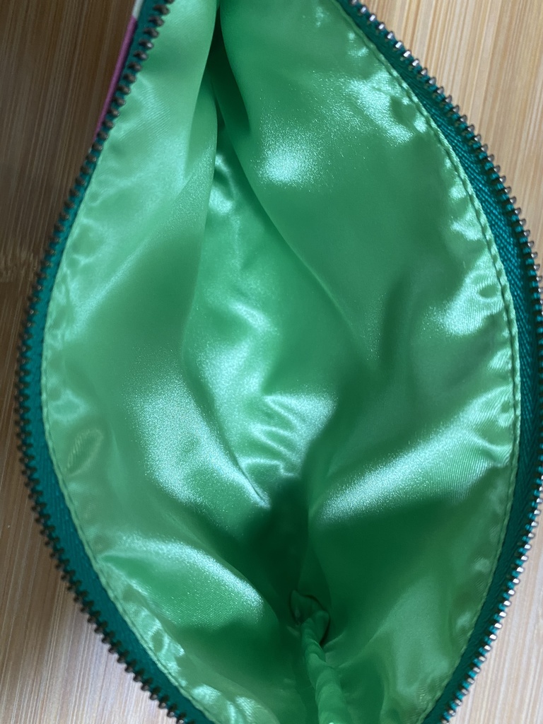 芸農大附属高校 合皮平ポーチ