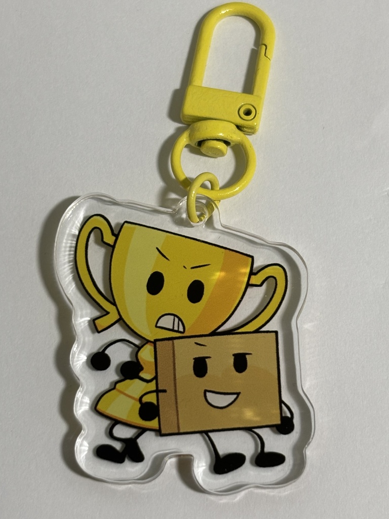 アクリルキーホルダー　Trophy&Box