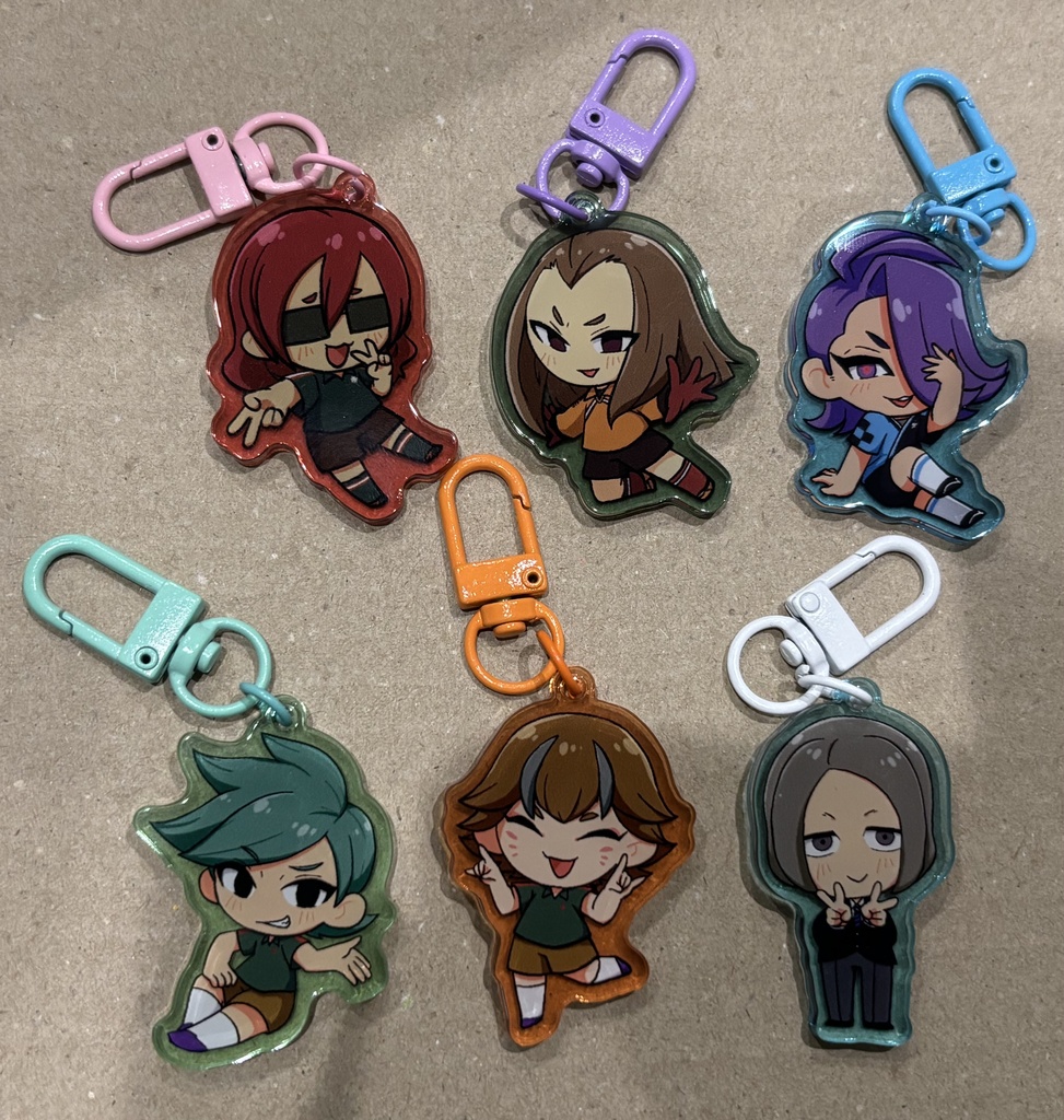 イナイレ アクリルキーホルダー