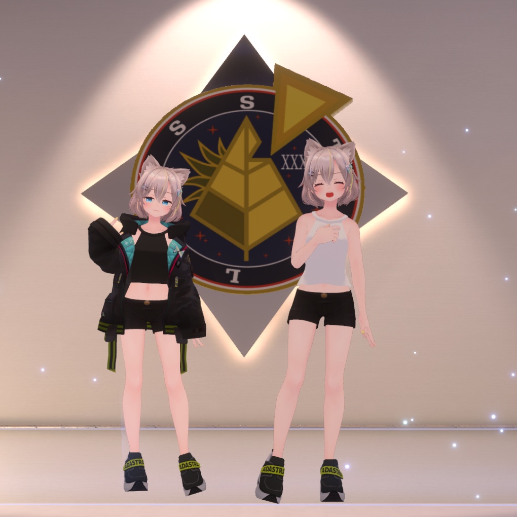 【トラスちゃん対応】シンプルホルターネックシャツ