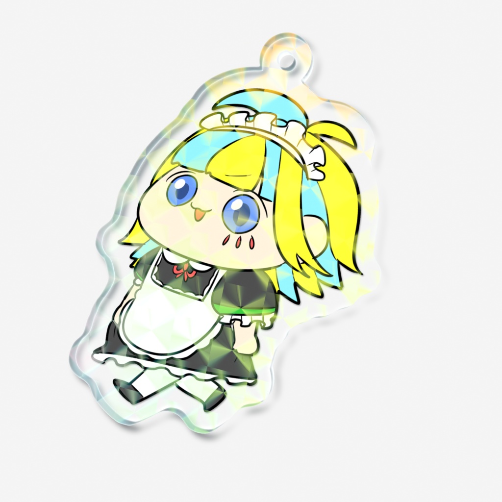 【謎】ゴシュジンサマーホログラムアクキー