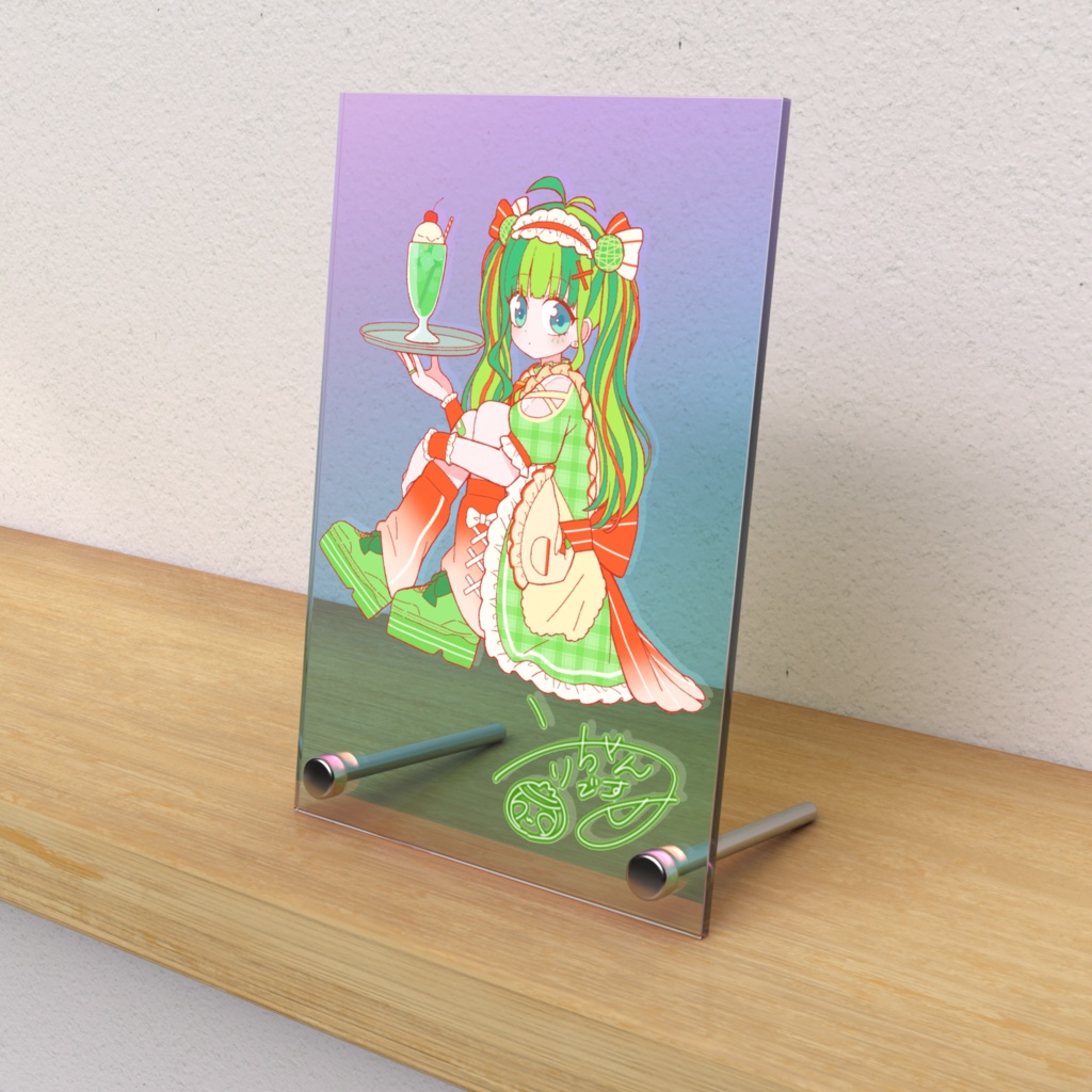 【限定販売】うりちゃんです2周年記念◇アクリルフォトパネル◇