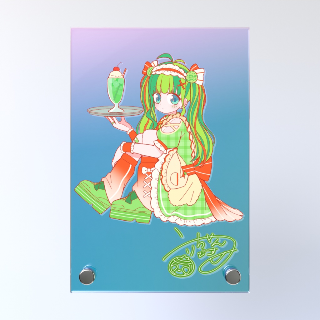 【限定販売】うりちゃんです2周年記念◇アクリルフォトパネル◇