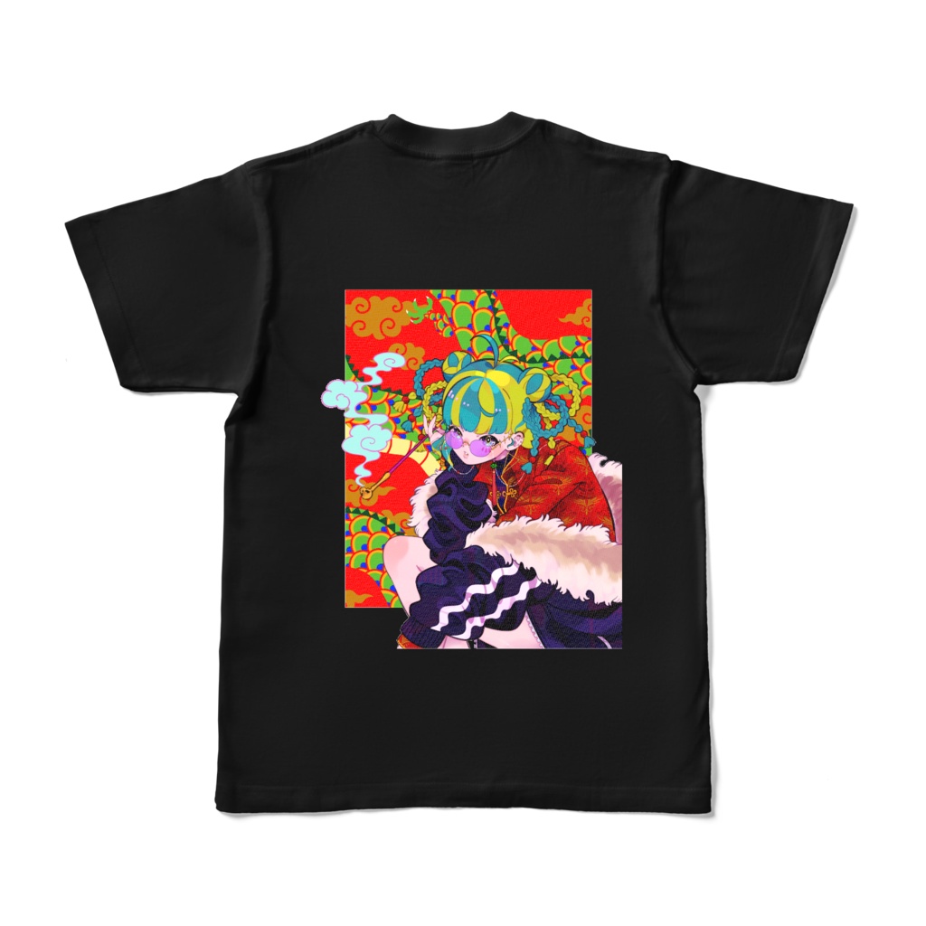 【限定販売】うりちゃんです誕生日記念グッズ◇Tシャツ(黒)◇