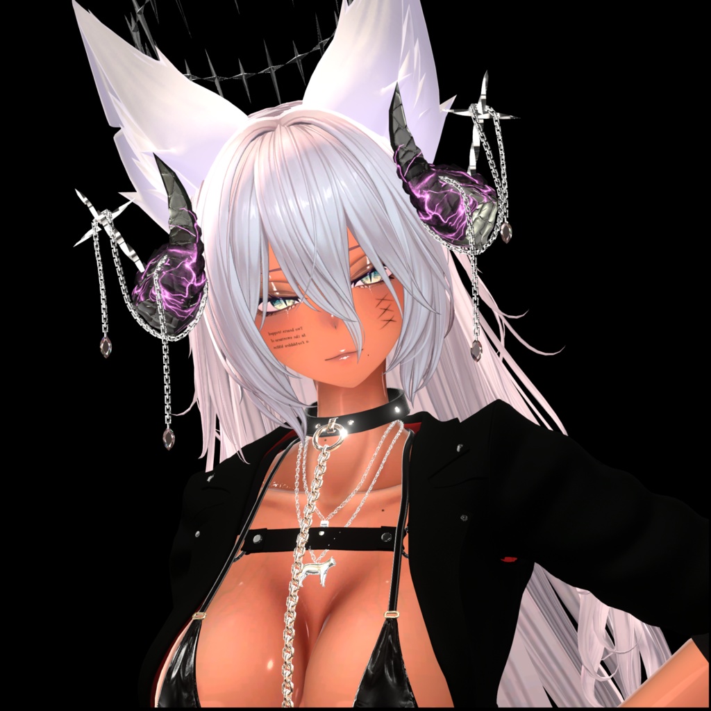 【VRC MA設定済】Vortex Horn