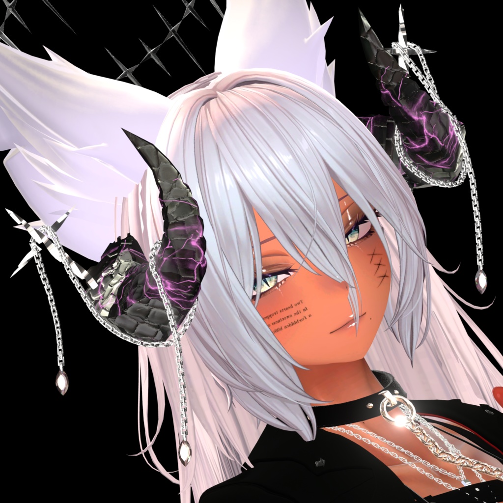 【VRC MA設定済】Vortex Horn