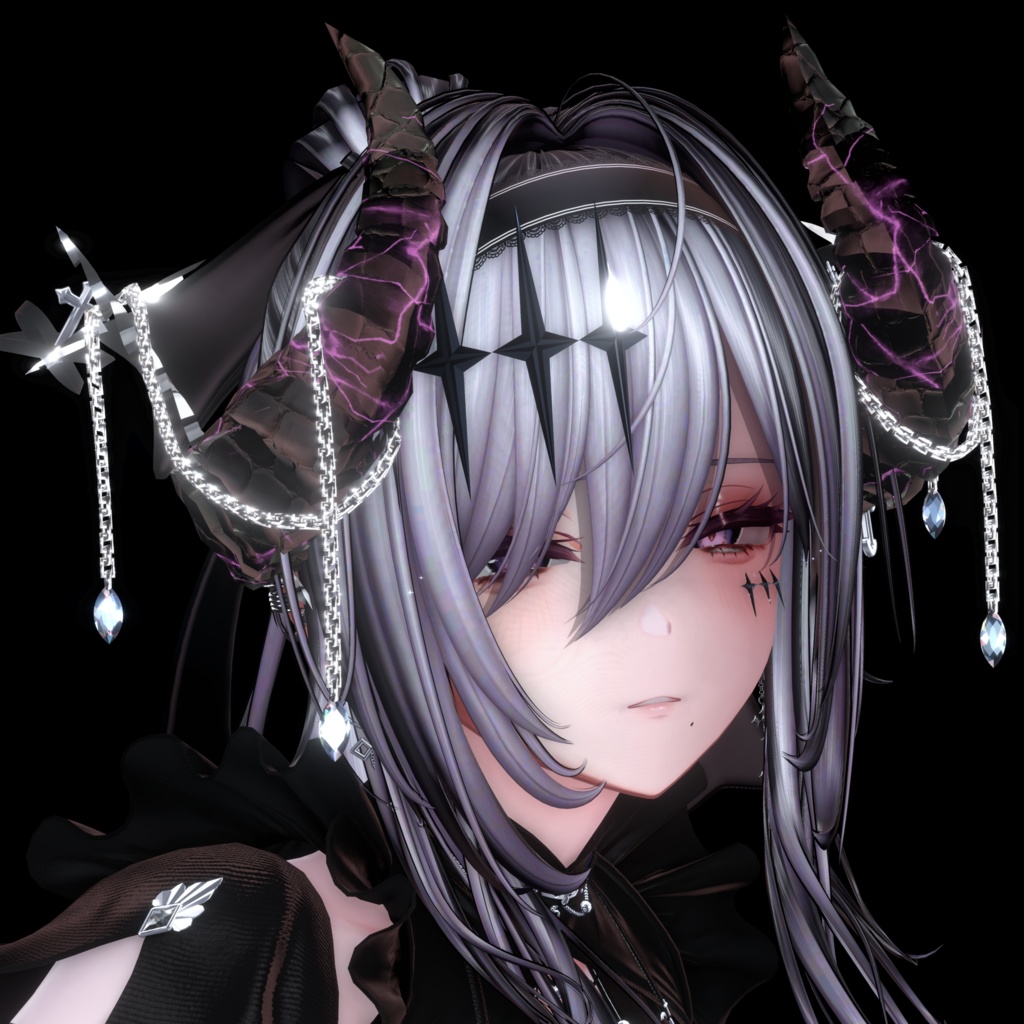 【VRC MA設定済】Vortex Horn