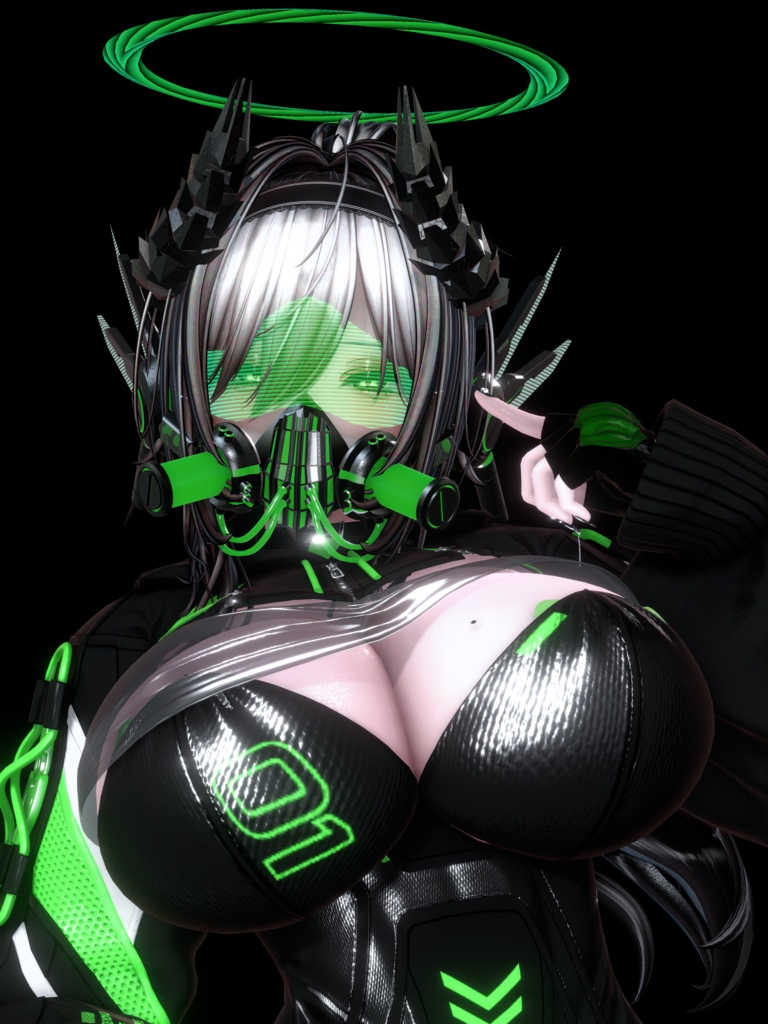 【展開ギミック】Cyber mask