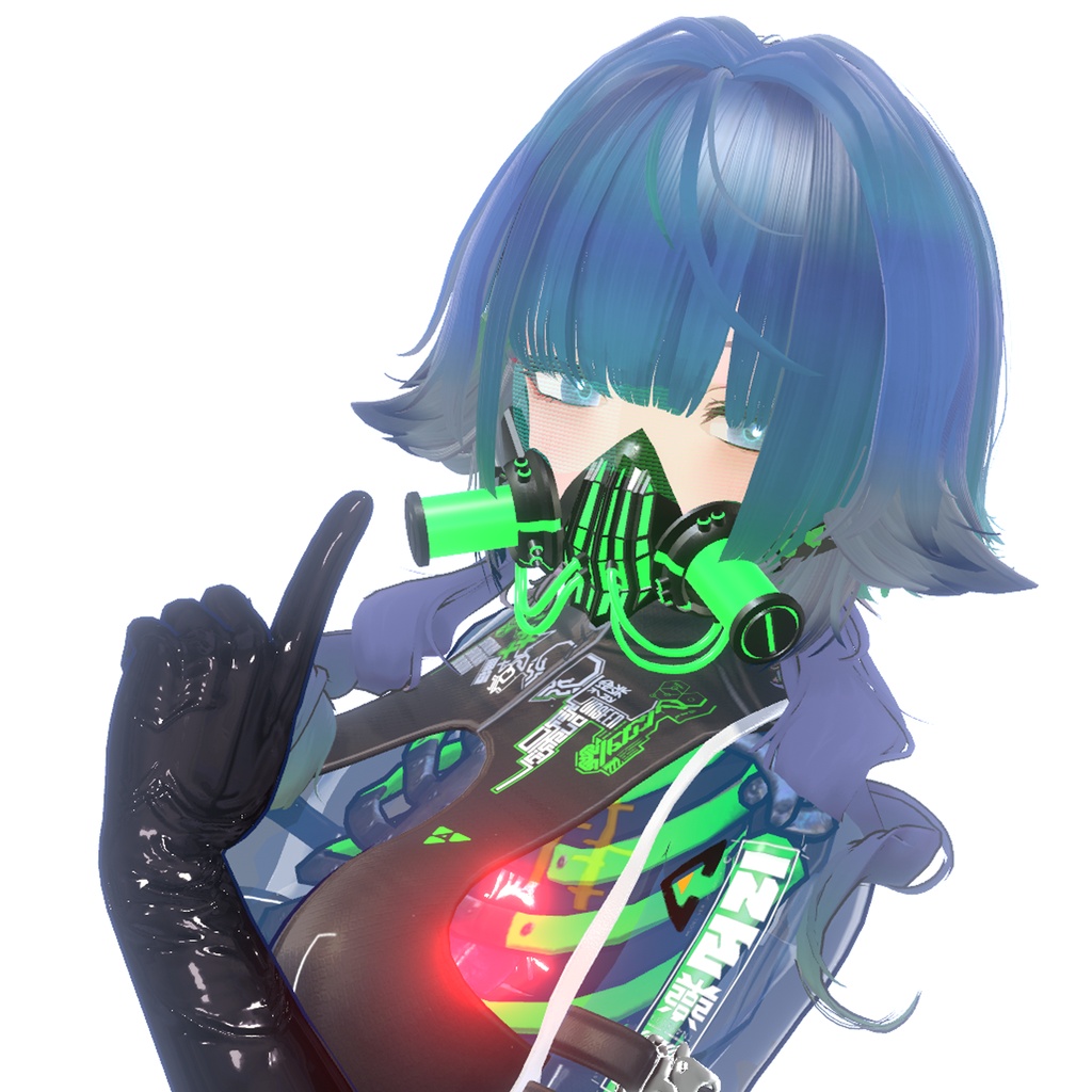 【展開ギミック】Cyber mask