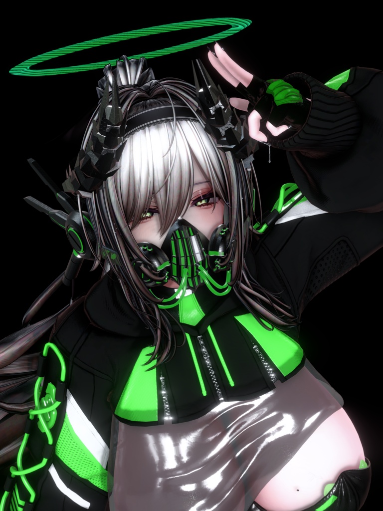 【展開ギミック】Cyber mask