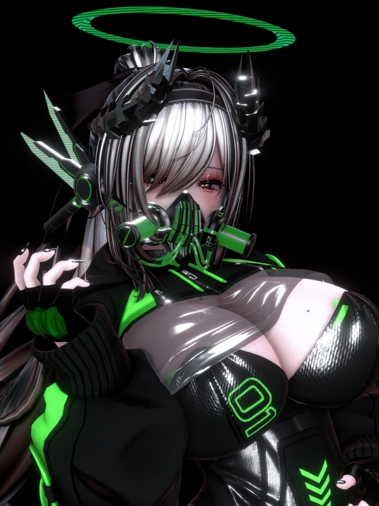 【展開ギミック】Cyber mask