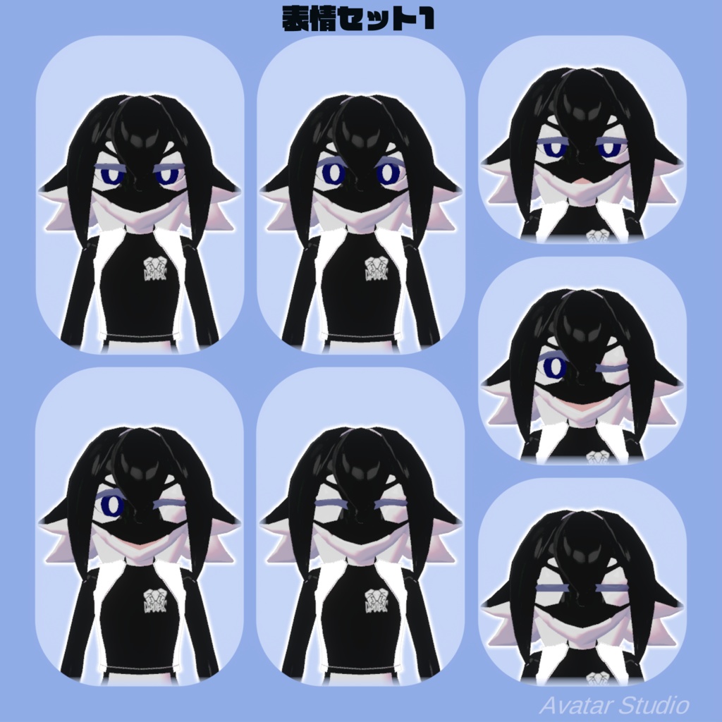 【VRC想定・無料】オリジナル3Dモデル『オルルカ=シャカマ』