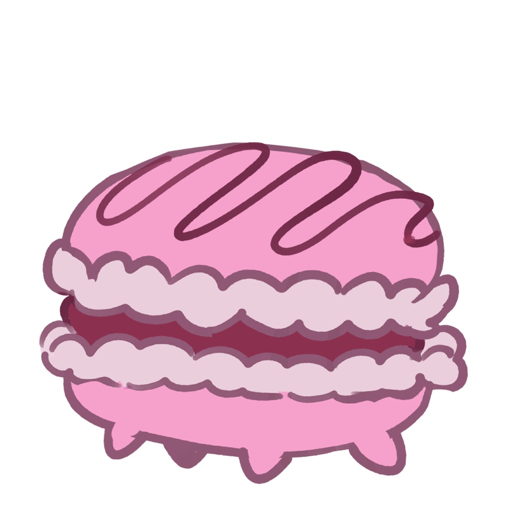 フレンチモチョチョのアクリルキーホルダー