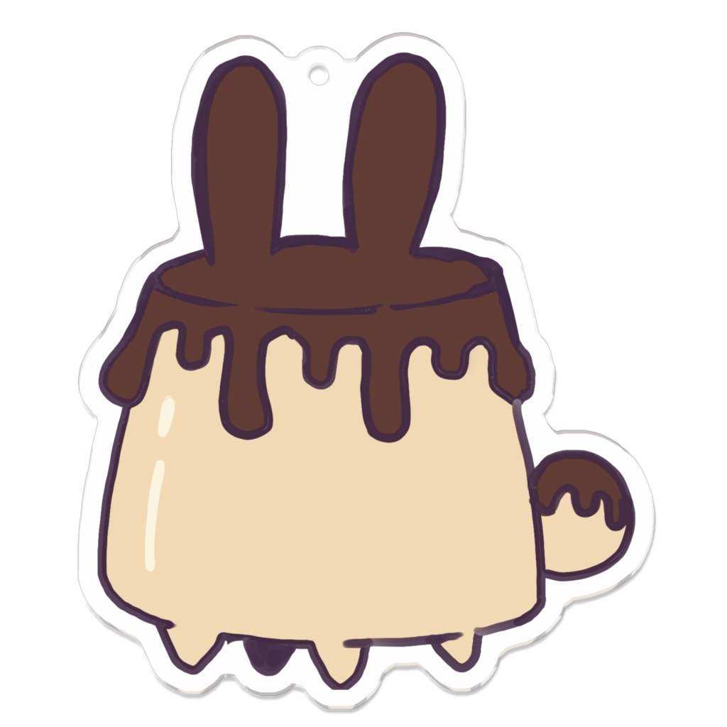 うさぷりん　アクリルキーホルダー